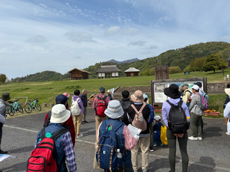 里山ウォークの様子