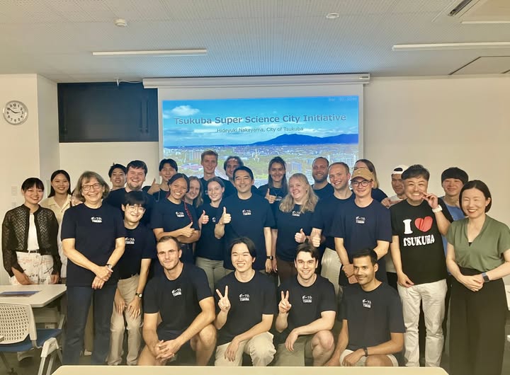 ボーフムの大学生との記念写真