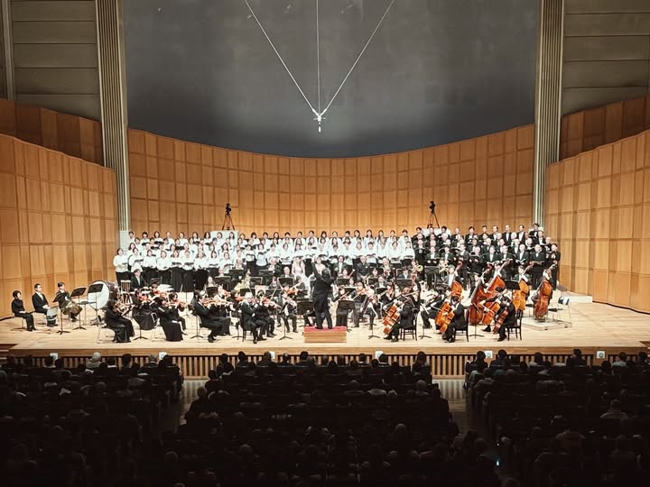 「つくばで第九」ステージの様子