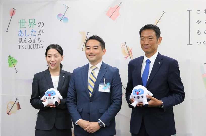 諏訪さん、米田さんと市長