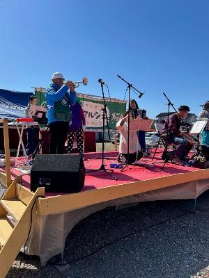 寺田会長、見事なトランペットでした