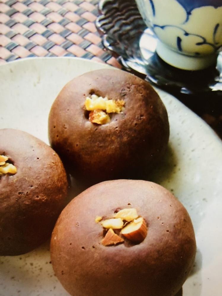 チョコレート饅頭画像