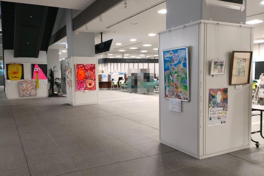 市役所展風景②