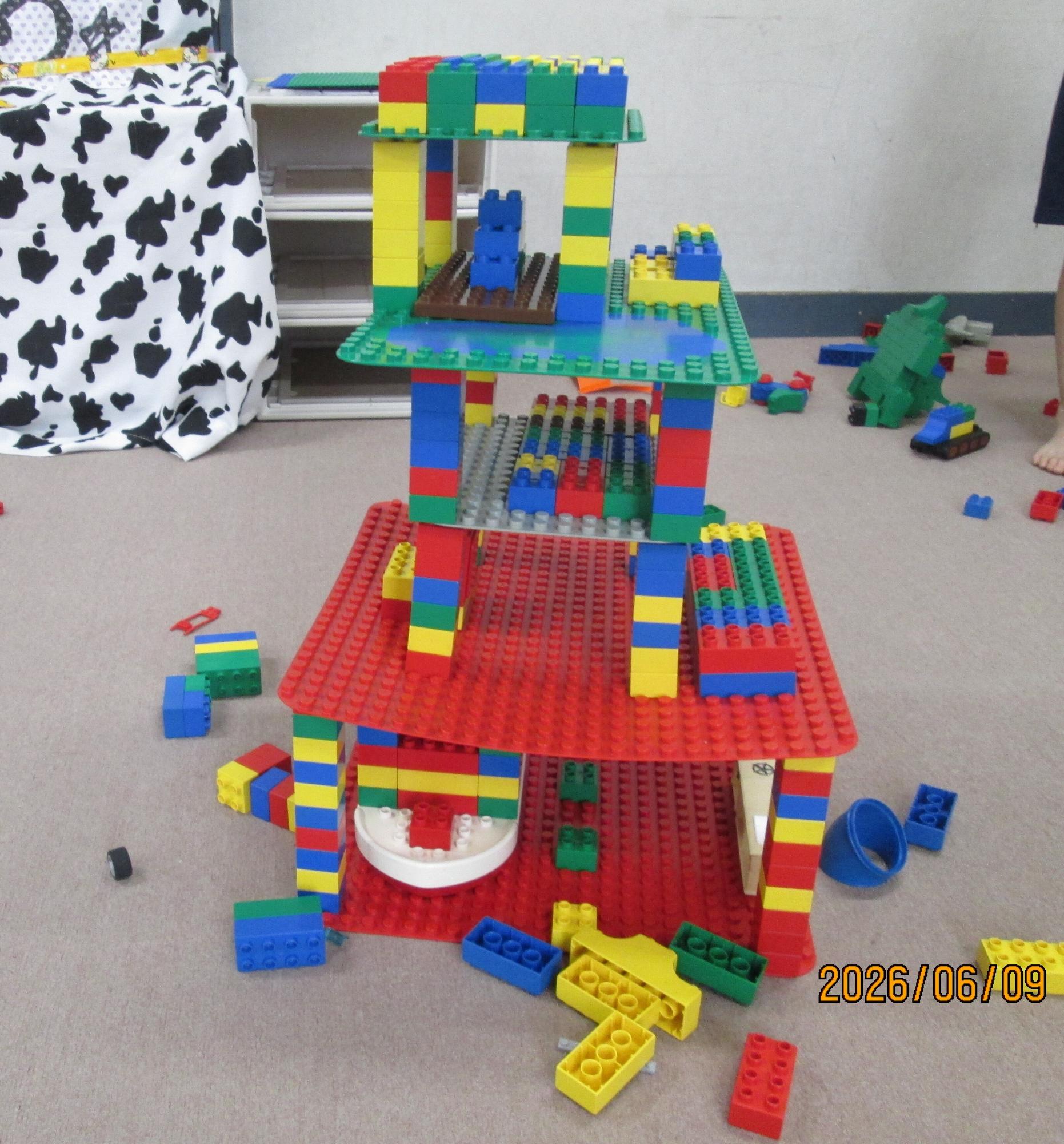 ブロック作品の写真