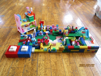 レゴの遊園地の写真