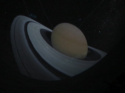 土星のアップ画像