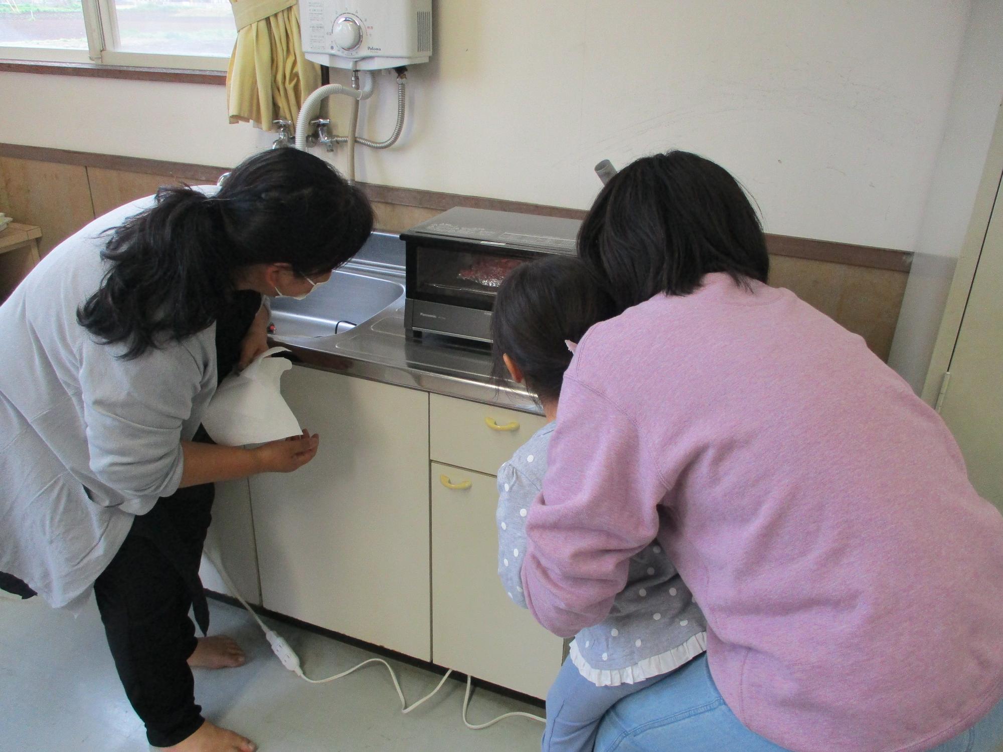 トースターを覗く