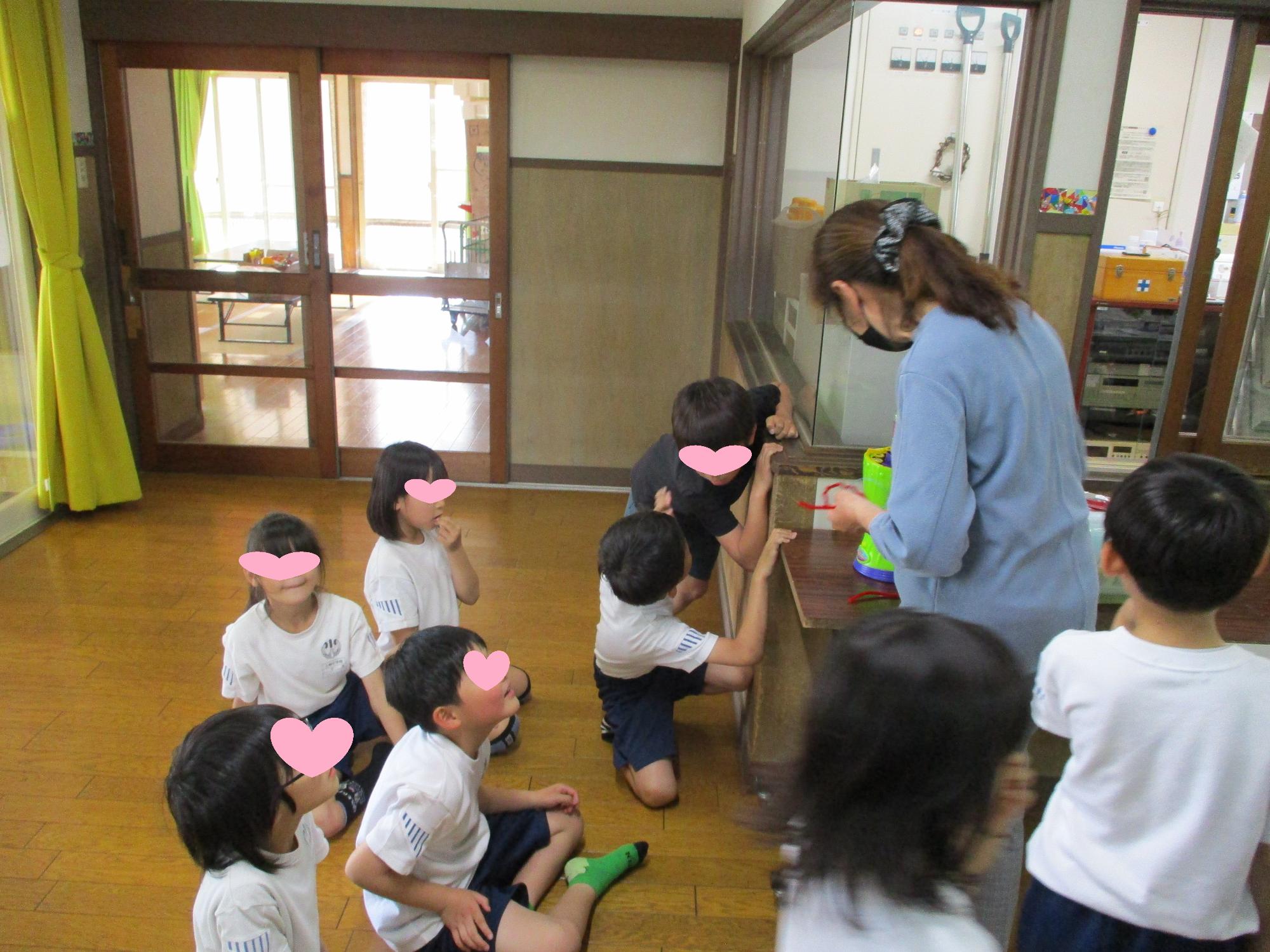 事前の説明をしっかり聞く参加者