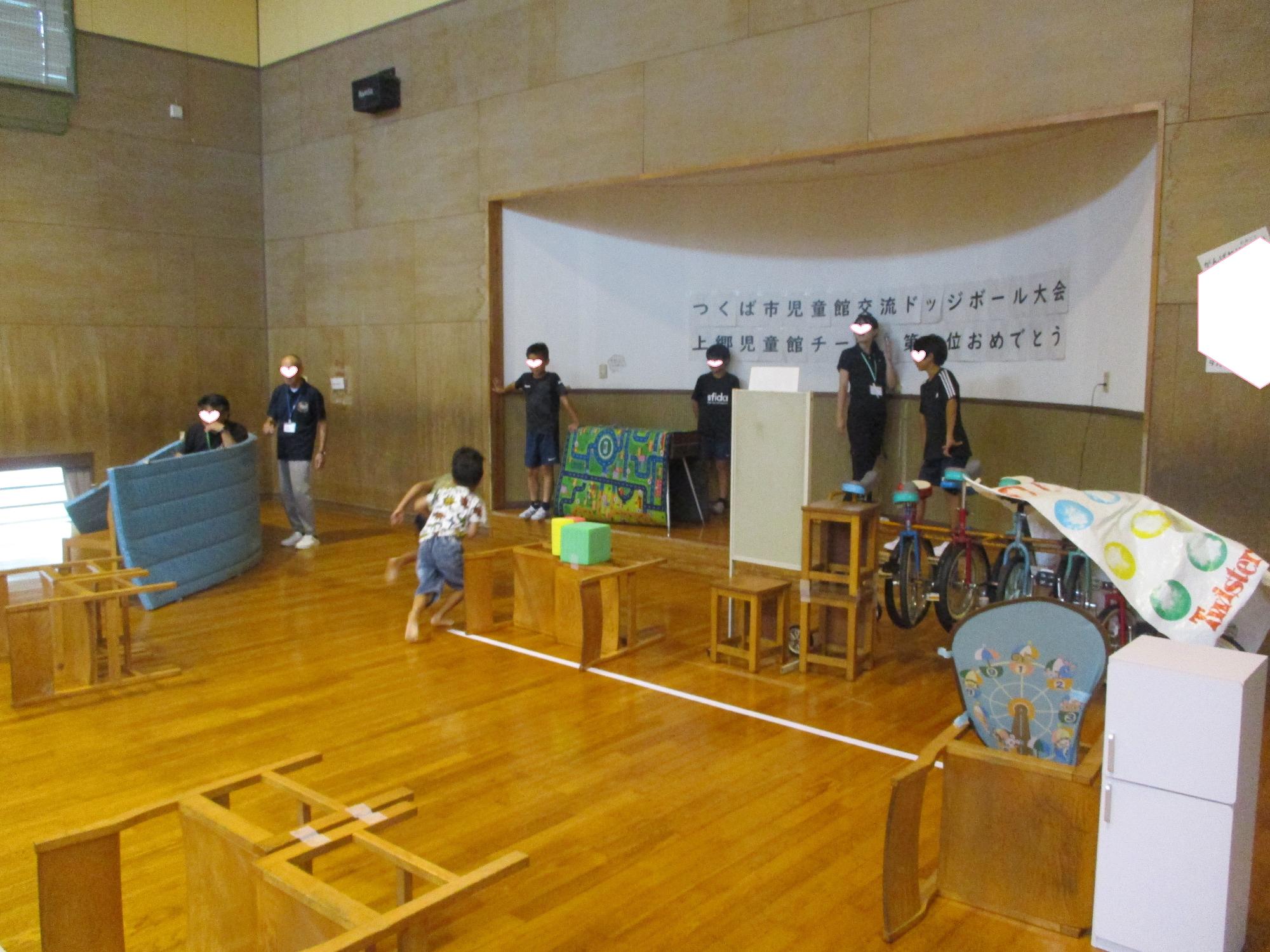 オニ役や調整役も率先してやってくれた中学生