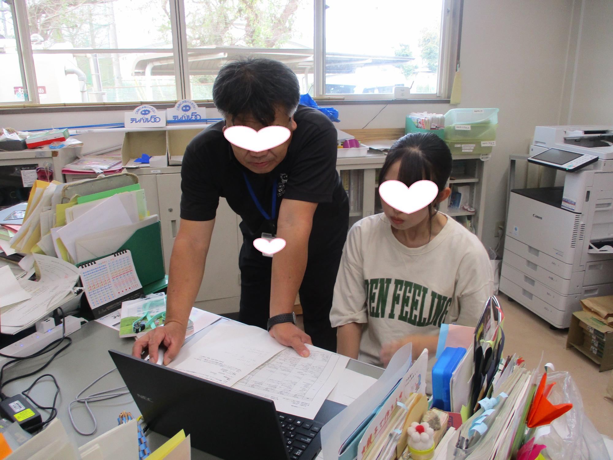 館長より座学の実習