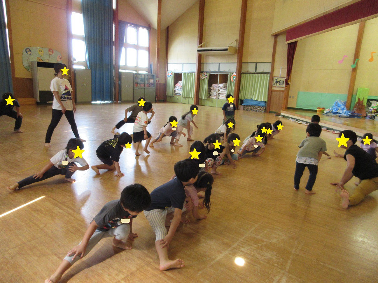 ヨガのポーズ