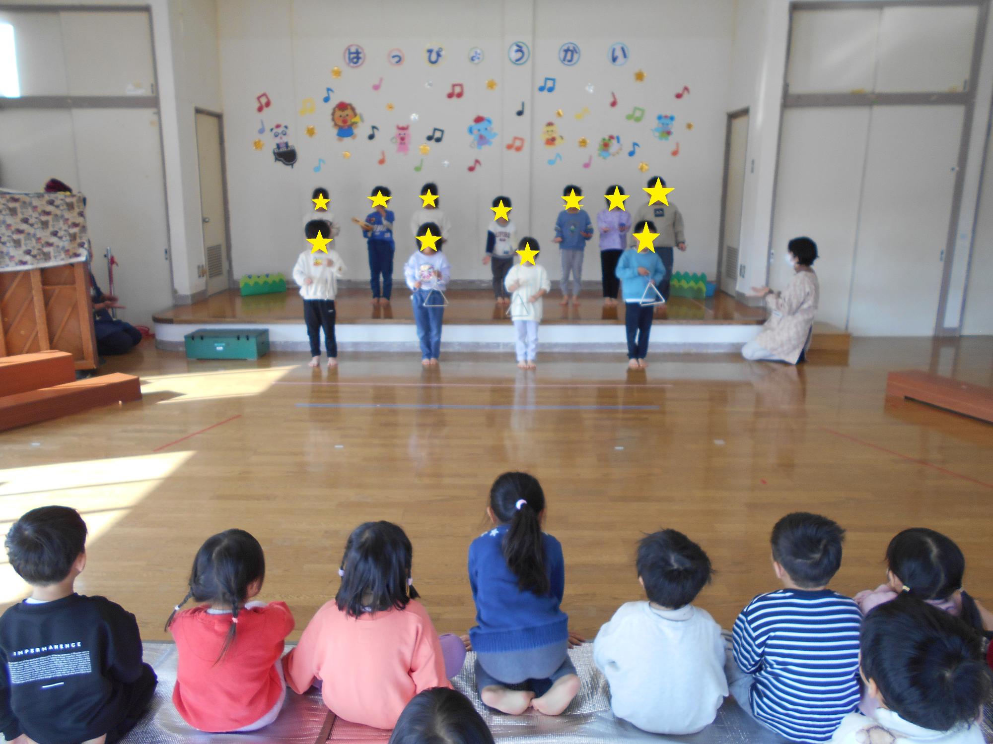 さくら組発表会の様子