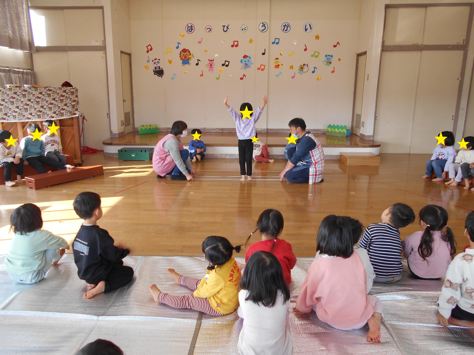 さくら組発表会の様子