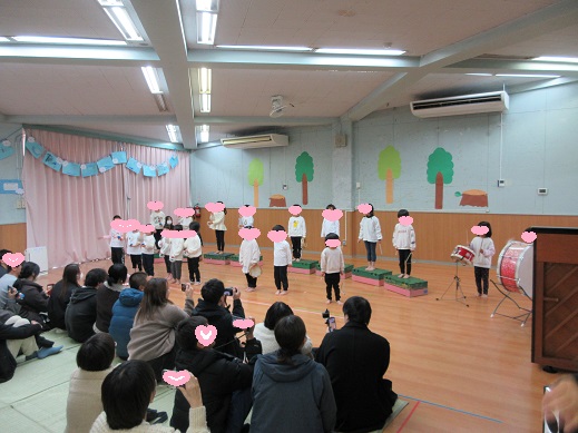 合奏を楽しむさくら組