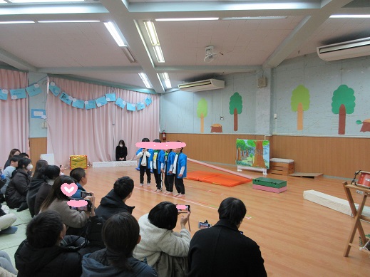 劇ごっこを楽しむさくら組