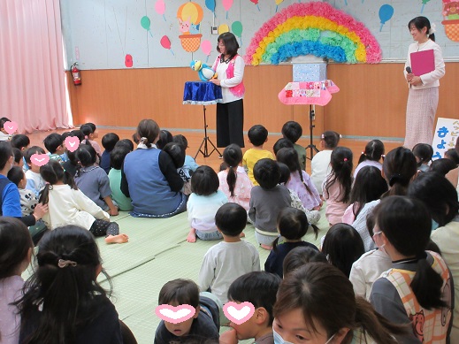 ペンギンの腹話術