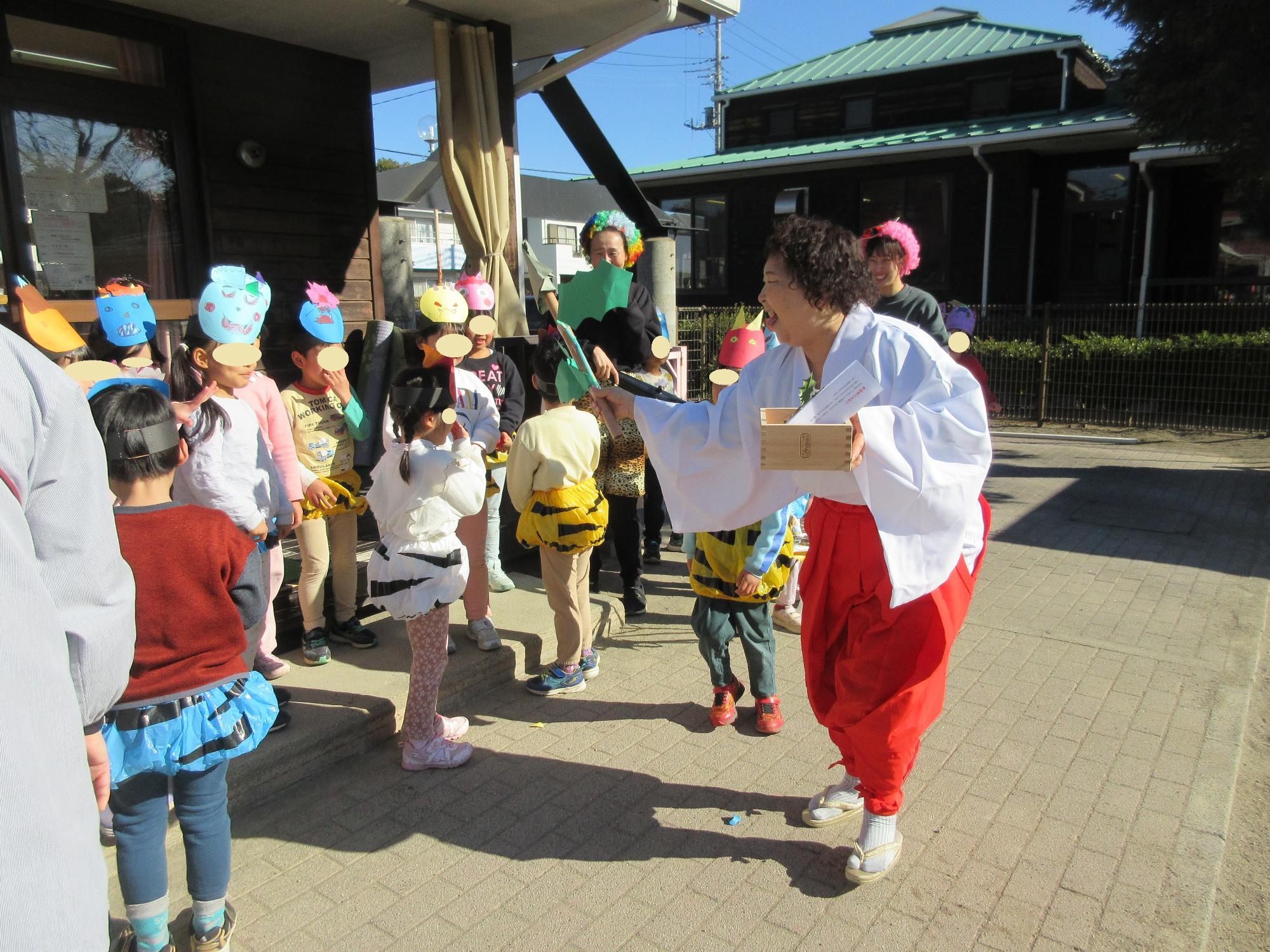 福の神あらわれる