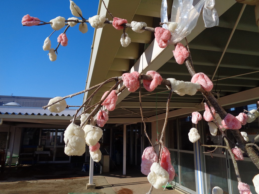 出来上がったならせ餅