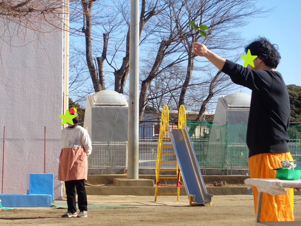 節分の由来をみんなで聞きました