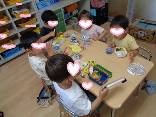 お弁当おいしいね