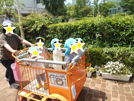お散歩気持ちいいね