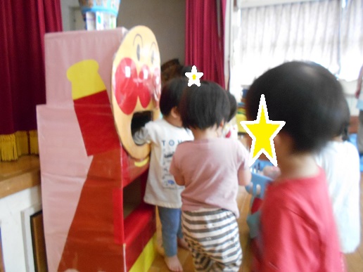 あんぱんまんボール当て