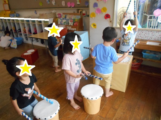 太鼓ごっこ