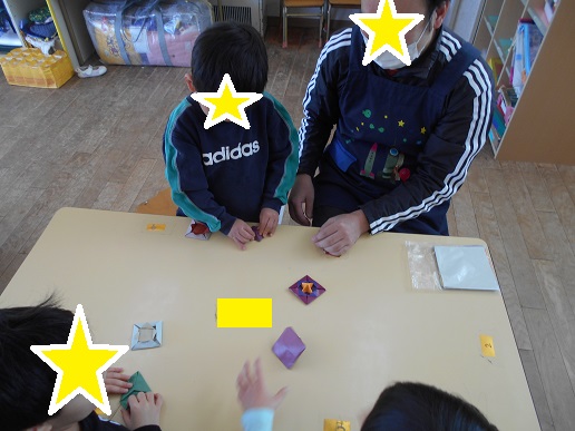 手作りコマ回し