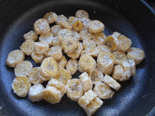 調理しているところ2