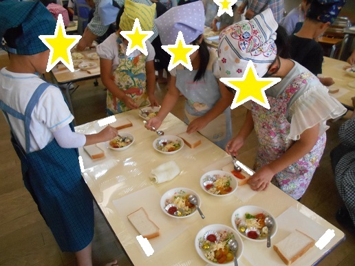 ピザトースト作り