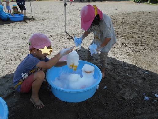 泡遊び