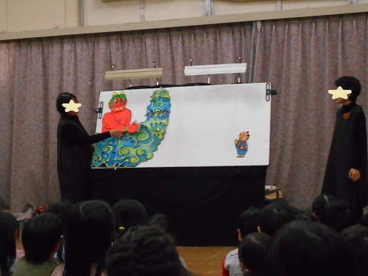 だいくとおにろくのパネルシアター