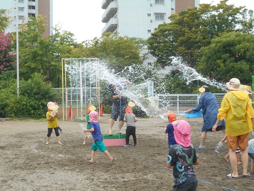 水かけごっご