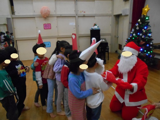 プレゼントをもらう