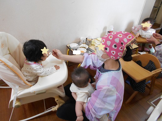 0歳児離乳食