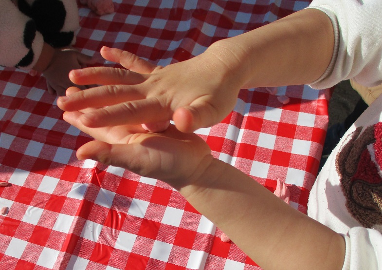 丸めるの上手でしょ